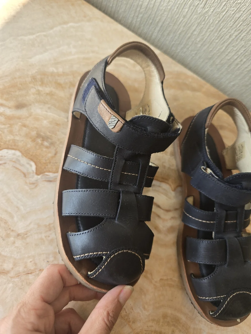 Jacadi Leather Sandals Boys